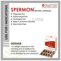 Millennium Herbal Care Spermon Soft Gelatin Capsule (30 Each) thumbnail