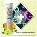 Roncuvita Vitamin C Zn 1000mg Effervescent Tablet Orange thumbnail