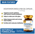 Mountainor Wild Alaskan Omega 3 Max Strength Fish Oil Softgel thumbnail