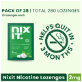 Nixit Nicotine 2mg Lozenge (10 Each) Frost mint Sugar Free thumbnail