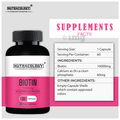 Nutracology Biotin 10000mcg Capsule thumbnail