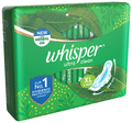 Whisper Ultra Clean with Herbal Oil Sanitary Pads XL thumbnail