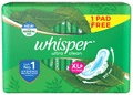 Whisper Ultra Clean with Herbal Oil Sanitary Pads XL+ thumbnail