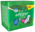 Whisper Ultra Clean with Herbal Oil Sanitary Pads XL+ thumbnail
