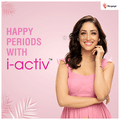 i-activ Menstrual Cup Large with Jute Bag thumbnail