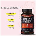 Boldfit Omega 3 Fish Oil 1000mg Softgels thumbnail