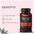 Boldfit Omega 3 Fish Oil 1000mg Softgels thumbnail