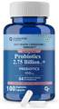 Carbamide Forte Probiotics 2.75 Billion cfu + Prebiotics 100mg Vegetarian Capsule thumbnail