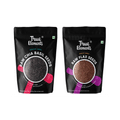 True Elements Combo Pack of Raw Chia Basil Seeds 150gm and Raw Flax Seeds 250gm thumbnail
