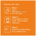 Madren Healthcare Madfiz Vitamin C 1000mg Orange Effervescent Tablet thumbnail