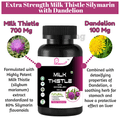 Puraberry Milk Thistle with Dandelion 800mg Veggie Capsule thumbnail