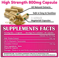 Puraberry Milk Thistle with Dandelion 800mg Veggie Capsule thumbnail