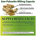 Puraberry Saw Palmetto 800mg Veggie Capsule thumbnail