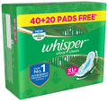 Whisper Ultra Clean with Herbal Oil Sanitary Pads XL+ thumbnail