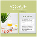 Vogue Wellness Nutrivog Biotin 10000mcg Tablet thumbnail
