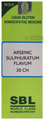 SBL Arsenic Sulphuratum Flavum Dilution 30 CH thumbnail