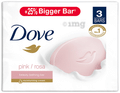 Dove Pink Beauty Bathing Bar for Soft, Smooth, Glowing Skin (125gm Each) thumbnail