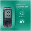 Accu-Chek Combo Pack of Active Blood Glucose Monitoring System with 10 Strip Free & Accu-Chek Active 25 Strip thumbnail