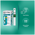 Accu-Chek Combo Pack of Active Blood Glucose Monitoring System with 10 Strip Free & Accu-Chek Active 25 Strip thumbnail