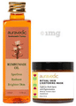 Auravedic Combo Pack of Kumkumadi Oil (100ml) & Ritual Skin Lightening Mask (100gm) thumbnail