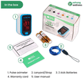 Sahyog Wellness Led Pulse Oximeter Blue and White thumbnail