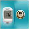 Accu-Chek Instant S Blood Glucose Monitoring System & 10 Test Strip with Sugar Free Natura 50gm Free thumbnail