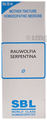 SBL Rauwolfia Serpentina Mother Tincture Q thumbnail