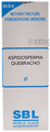 SBL Aspidosperma Quebracho Mother Tincture Q thumbnail