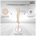 Tynor I 78 Mid Thigh Open Toe Compression Garment Leg XL Normal thumbnail