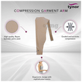 Tynor I 77 Compression Garment Arm Sleeve with Shoulder Cover Large Wide thumbnail