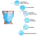 Enorgen Disposable Filter 3 Ply Dental Surgical Mask thumbnail