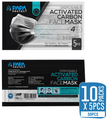 Papa Protect 4Ply with Activated Carbon Disposable Surgical Face Mask (5 Each) Grey thumbnail
