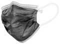 Papa Protect Disposable Surgical Face Mask (5 Each) Black thumbnail