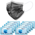 Papa Protect Disposable Surgical Face Mask (5 Each) Black thumbnail
