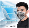Papa Protect Disposable Surgical Face Mask (5 Each) Black thumbnail