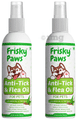 Frisky Paws Anti-Tick & Flea Oil for Pets with Neem Oil & Triphala (200ml Each) thumbnail
