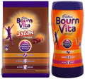 Cadbury Bournvita Combo Pack of 5 Star Magic Pro-Health Drink Chocolate 750gm & Pro-Health Drink Chocolate 200gm thumbnail