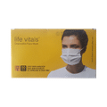 Life Vitals 3 Ply with Earloop Disposable Face Mask Free Size Blue thumbnail