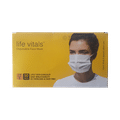 Life Vitals 3 Ply with Earloop Disposable Face Mask Free Size Pink thumbnail