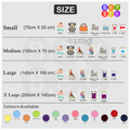 Bey Bee Waterproof Baby Bed Protector Dry Sheet for New Born Babies (70cm X 50cm) Small Maroon thumbnail