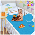 Bey Bee Waterproof Mattress Protector Sheet for Babies and Adults (140cm X 100cm) Large Firoza thumbnail