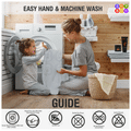 Bey Bee Waterproof Mattress Protector Sheet for Babies and Adults (140cm X 100cm) Large Red thumbnail