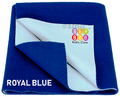 Bey Bee Waterproof Mattress Protector Sheet for Babies and Adults (140cm X 100cm) Large Royal Blue thumbnail