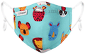 Livinguard Kids Street Mask XS Ago Rabbit Print Lt Green thumbnail