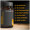 Roncuvita Omega 3 6 7 9 Flaxseed, Blackseed & Sea Buckthorn Softgel thumbnail