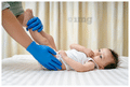 Ansell Micro-Touch Royal Blue Nitrile Glove Small thumbnail