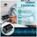 iGRiD IG 1620 Fingertip Pulse Oximeter Black thumbnail