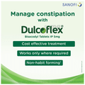 Dulcoflex 5mg Tablet for Constipation, Laxative & Bowel Movement Regulator thumbnail