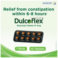 Dulcoflex 5mg Tablet for Constipation, Laxative & Bowel Movement Regulator thumbnail