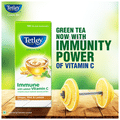 Tetley Green Tea Bag Immune with added Vitamin C (1.4gm Each) Ginger, Mint & Lemon thumbnail
